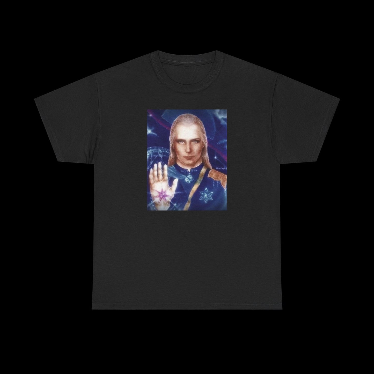 Lord Ashtar Agartha Unisex Heavy Cotton Meme T-Shirt