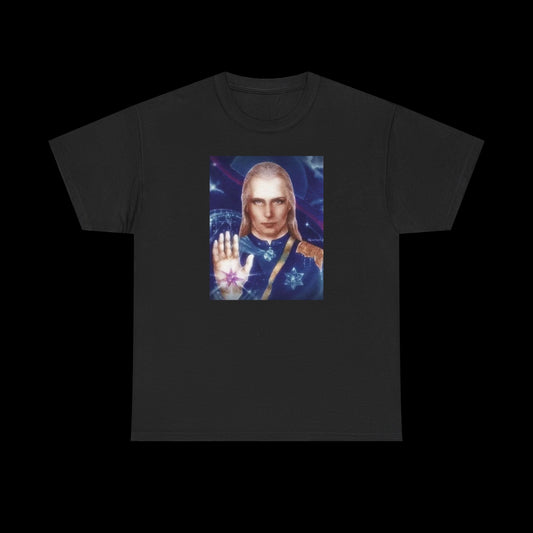 Lord Ashtar Agartha Unisex Heavy Cotton Meme T-Shirt