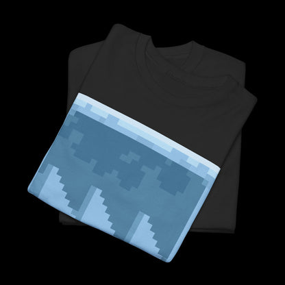 Minecraft Water Painting Unisex Heavy Cotton T-Shirt
