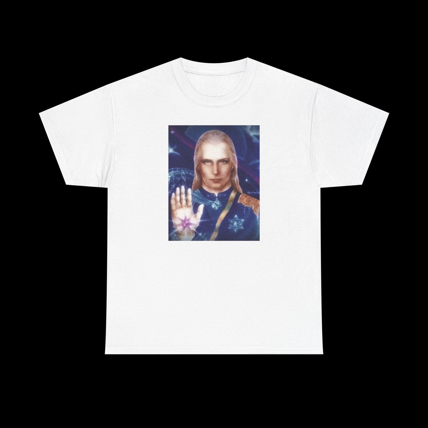 Lord Ashtar Agartha Unisex Heavy Cotton Meme T-Shirt