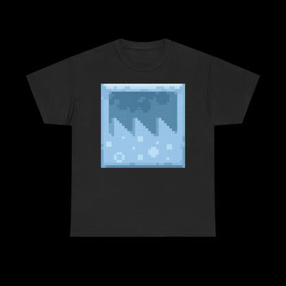 Minecraft Water Painting Unisex Heavy Cotton T-Shirt