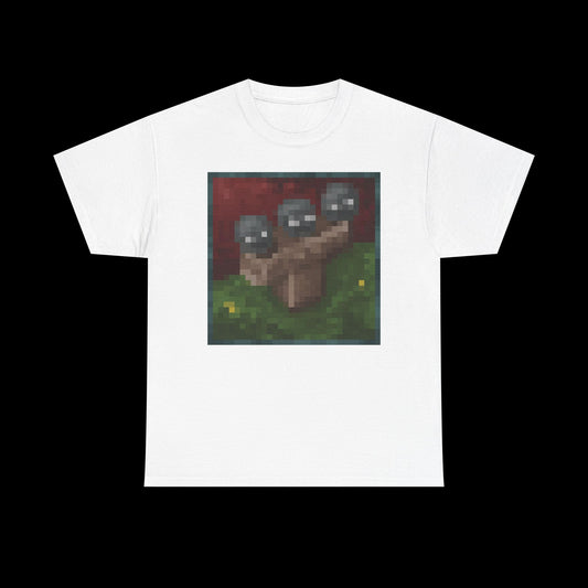 Minecraft Wither Painting Unisex Heavy Cotton T-Shirt