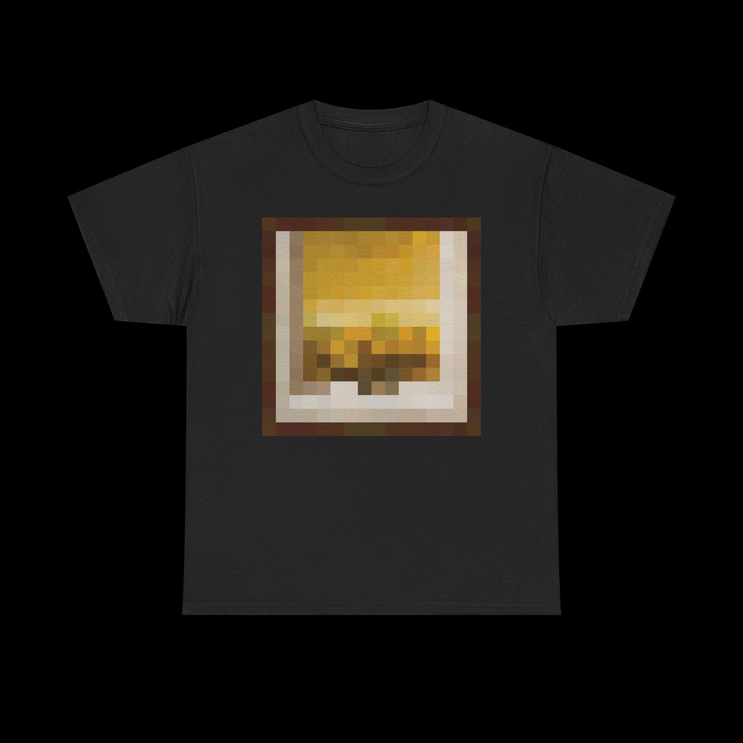 Minecraft Wasteland Painting Unisex Heavy Cotton T-Shirt
