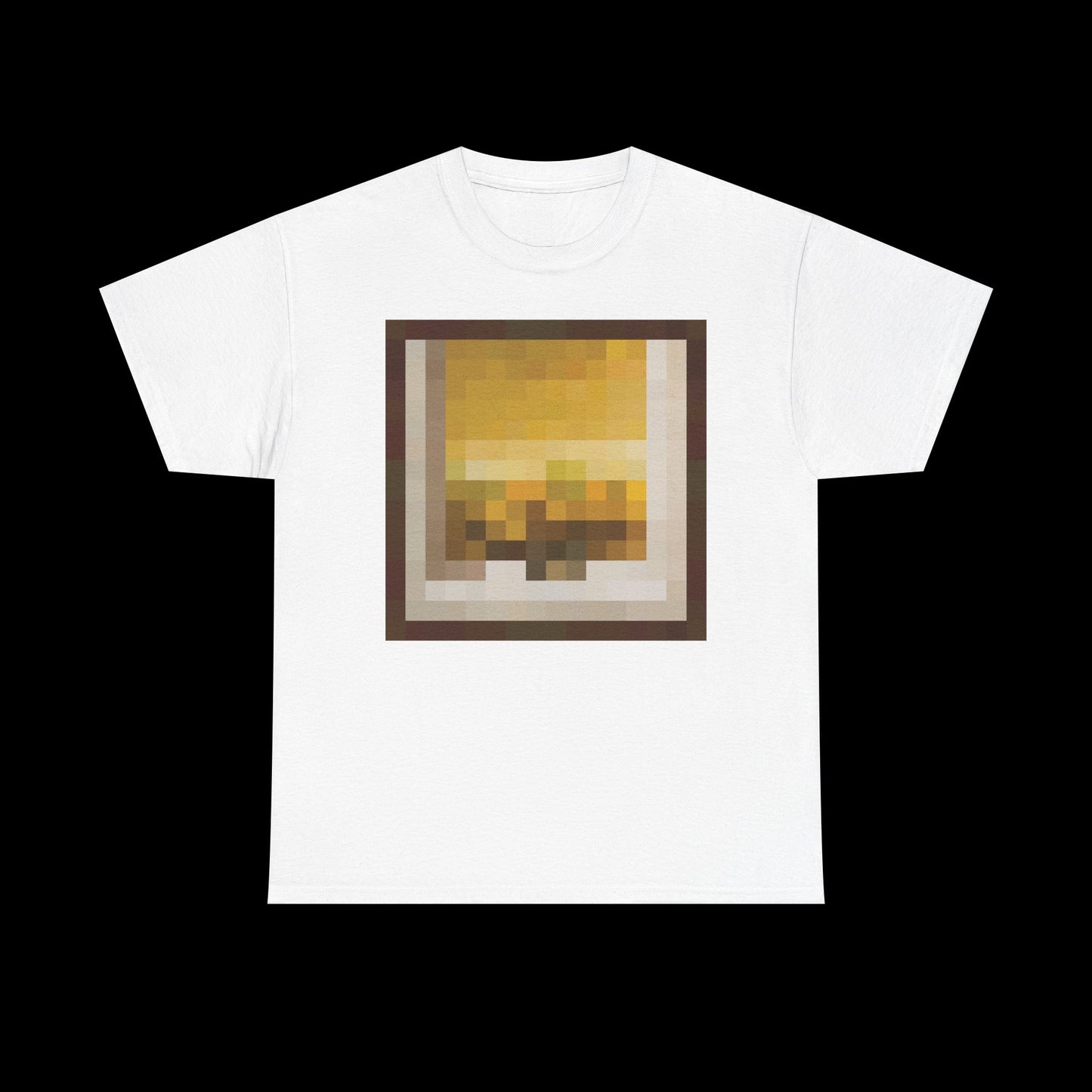 Minecraft Wasteland Painting Unisex Heavy Cotton T-Shirt